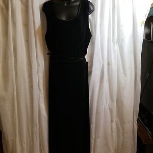 Picadilly Fashion Black Maxi Dress / Beach Coveruo